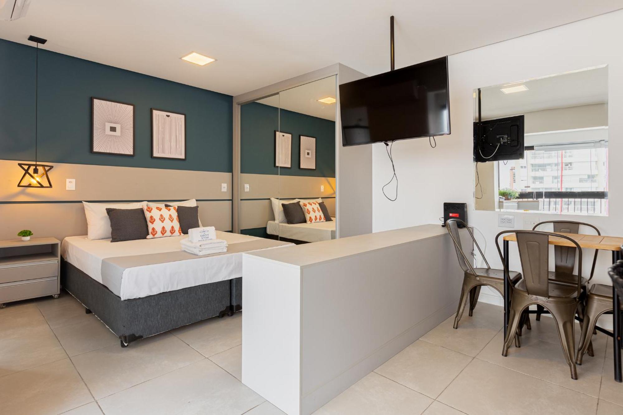 Easy Star - Lindo Aconchegante Lado Do Aero Congonhas - Ku02h Apartamento *